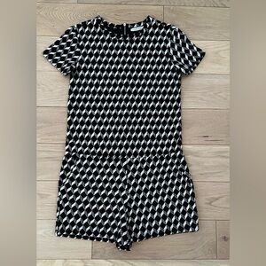 Zara knit short romper